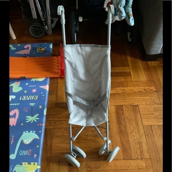 POTTERY Barn Kids Umbrella Doll Stroller Boy Girl Toy Learning Montessori - Picture 6 of 8